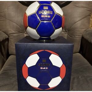2026 FIFA WORLD CUP SOCCER SCORE TEQUILA GLASS BOTTLE in USA COLLECTOR CASE